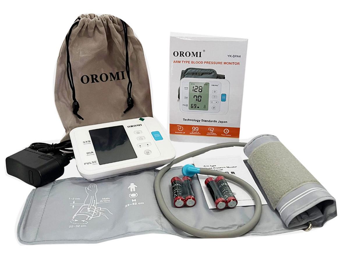 Tổng quan Máy đo huyết áp điện tử bắp tay Oromi YK-BPA4