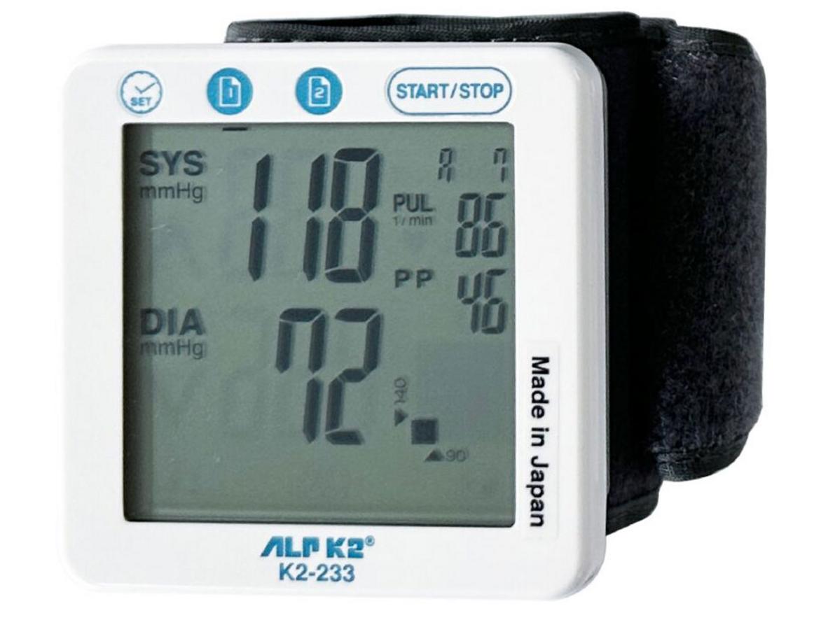 Máy đo huyết áp điện tử cổ tay ALPK2 K2-233