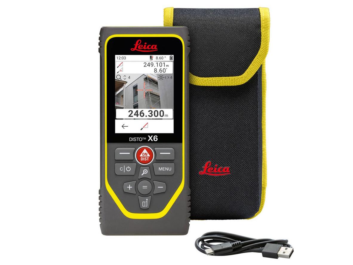 Tổng quan Máy đo khoảng cách laser Leica DISTO X6
