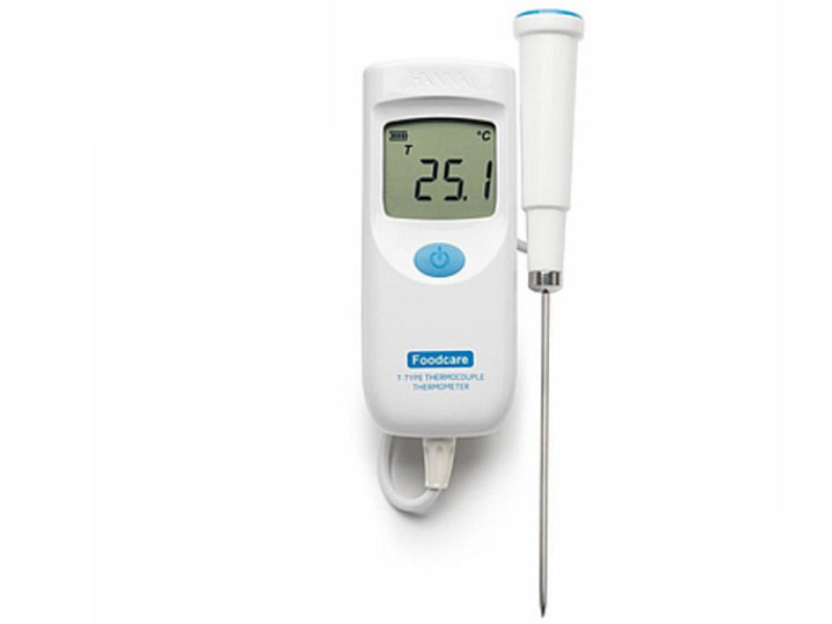 Tổng quan Máy đo nhiệt độ thực phẩm kiểu K HI935008 (-50°C~300°C)