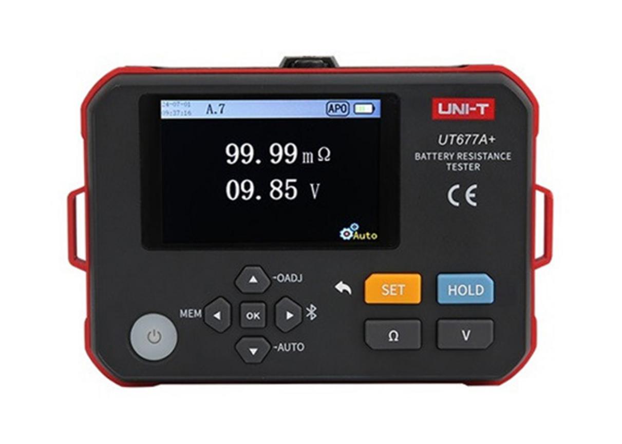 Tổng quan Máy đo nội trở ắc quy Uni-T UT677A+ (0.000mΩ - 3Ω, Bluetooth)