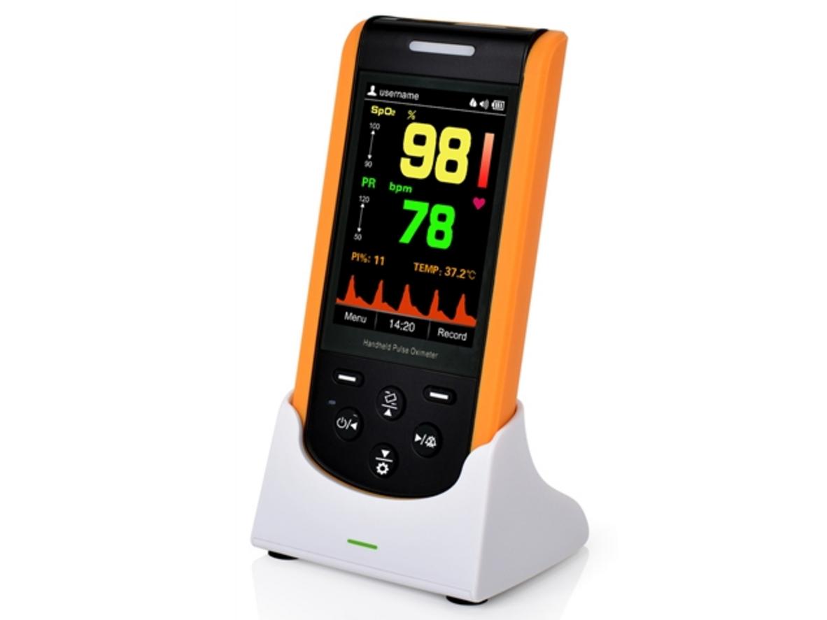 Tổng quan Máy đo nồng độ oxy trong máu SpO2 cầm tay Creative Medical SP-20