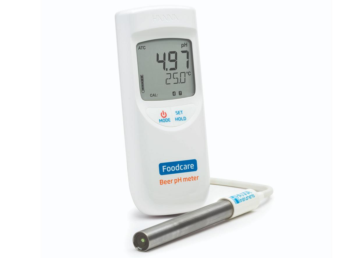 Máy đo pH, nhiệt độ chuyên trong bia Hanna HI99151