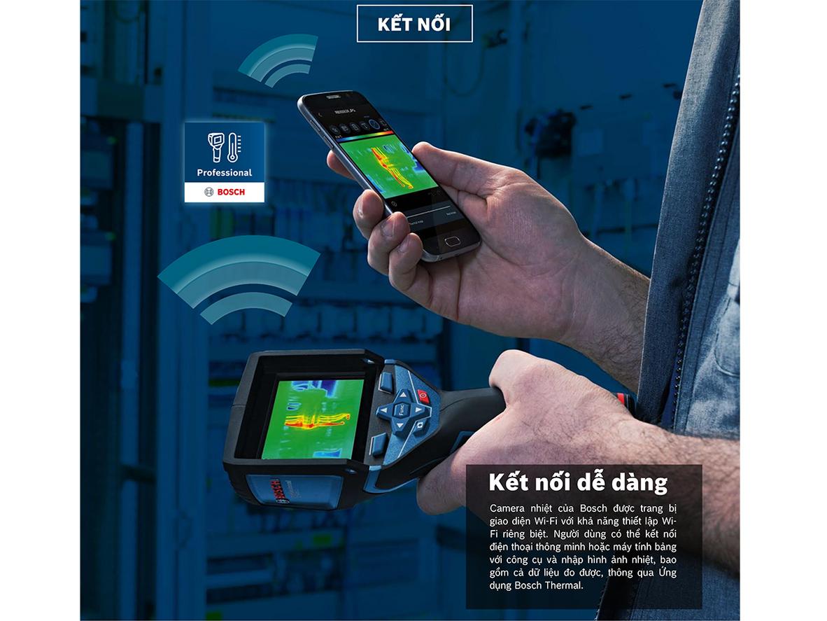 Tổng quan Máy dò phổ nhiệt Bosch GTC 600 C (Chưa pin, sạc)