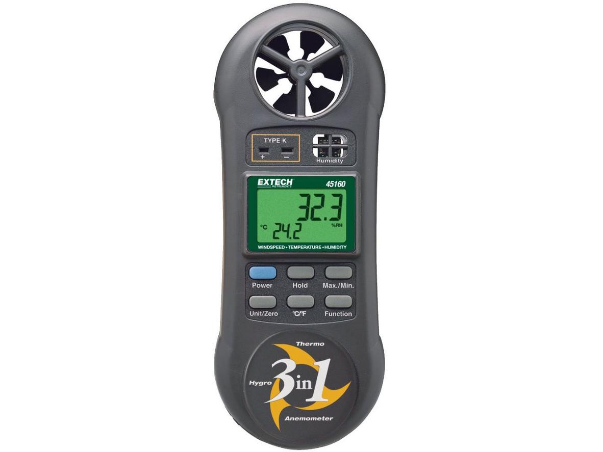 Tổng quan Máy đo tốc độ gió Extech 45160