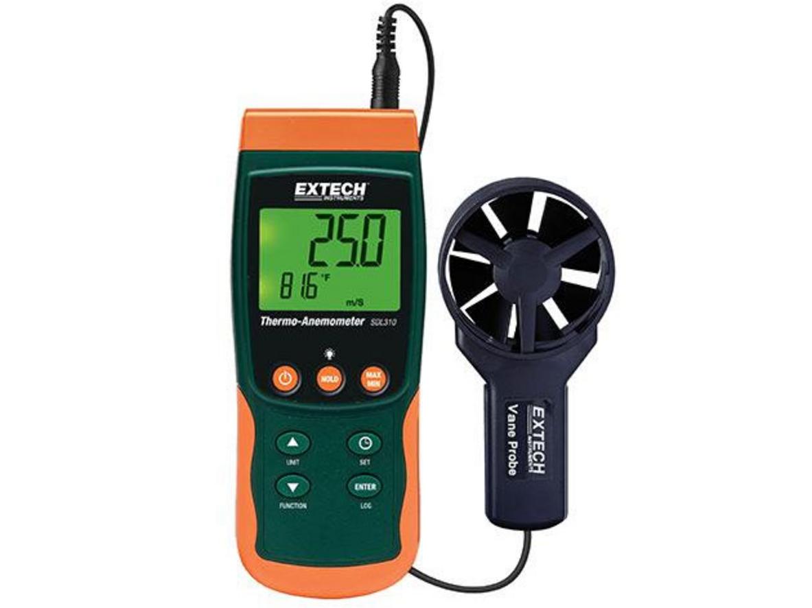 Tổng quan Máy đo tốc độ gió Extech SDL310