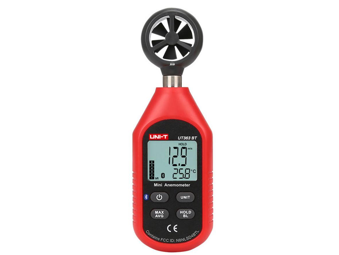 Máy đo tốc độ gió mini UNI-T UT363-BT