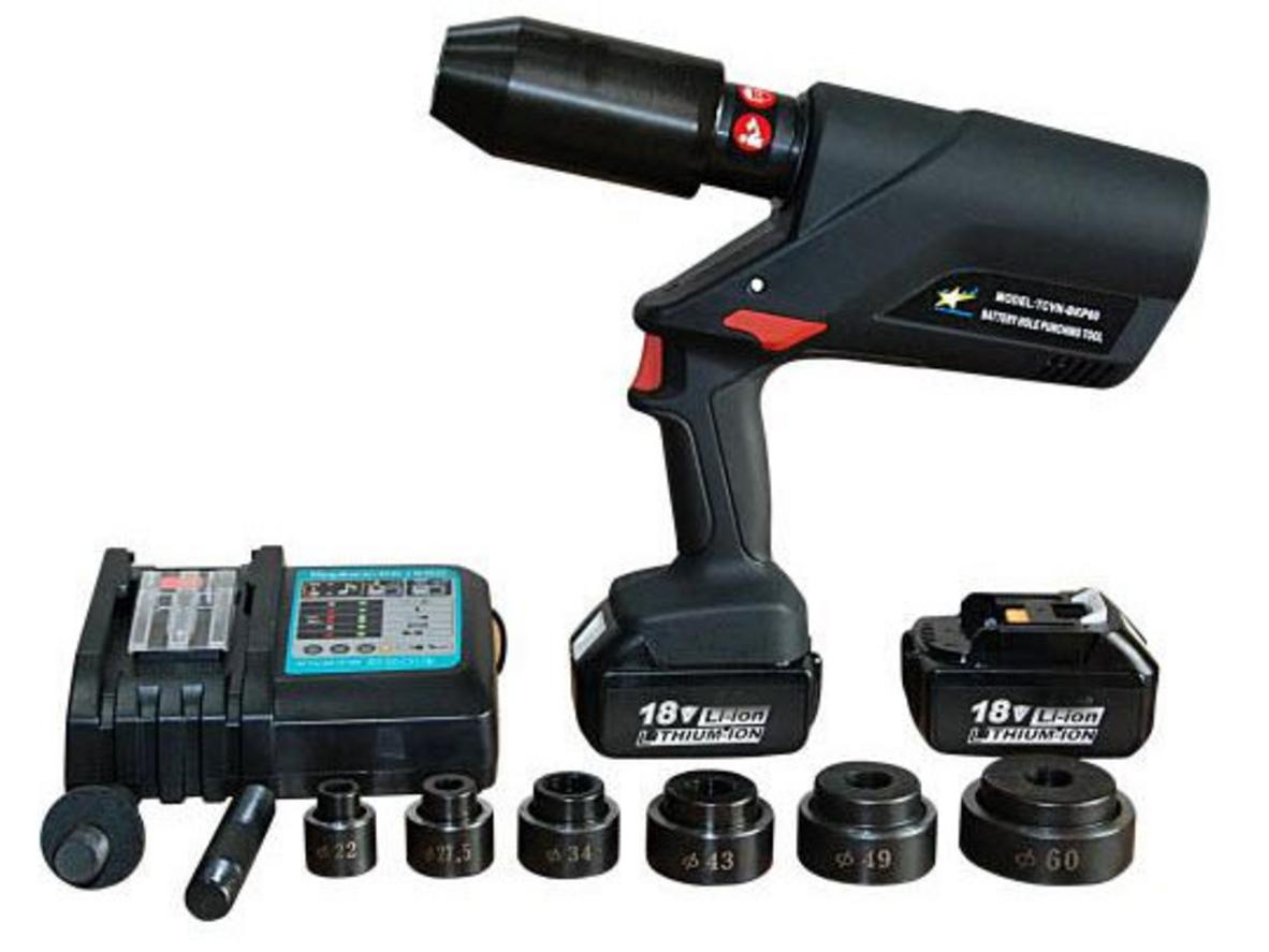 Tổng quan Máy đột lỗ dùng pin TCVN BKP60