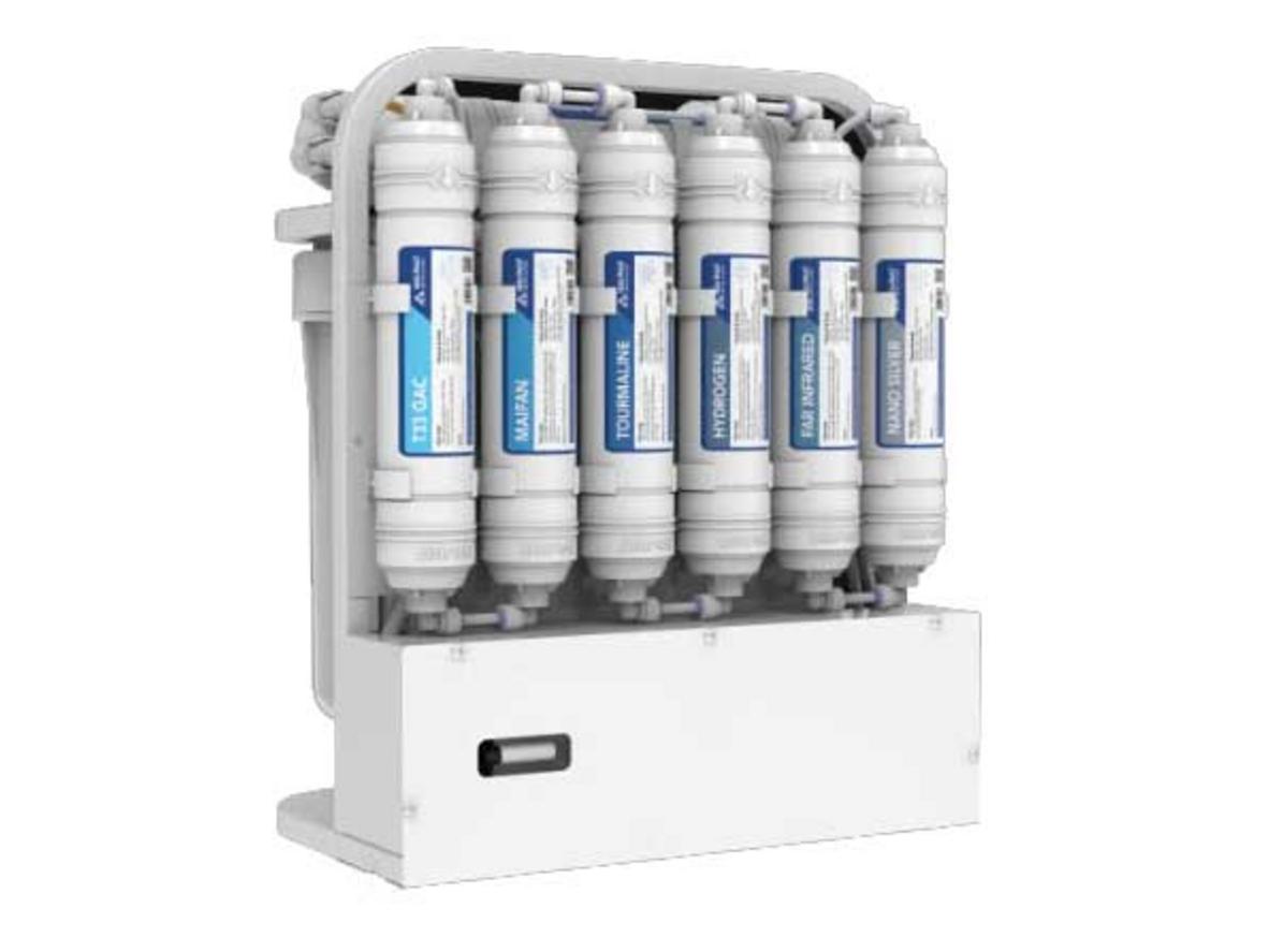 Tổng quan Máy lọc nước RO để gầm Hòa Phát HPU458 11 lõi