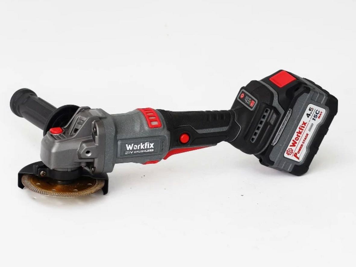 Tổng quan Máy mài góc dùng pin Workfix WF-AG9000PRO (không chổi than)