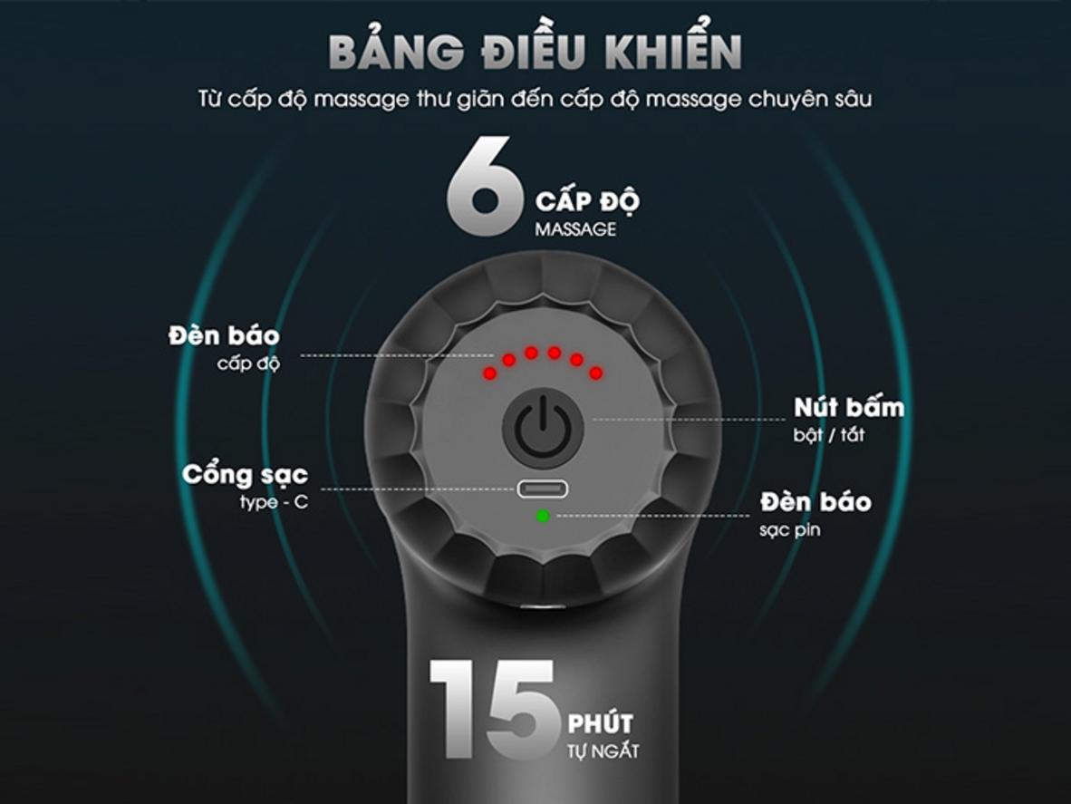 Tổng quan Máy massage cầm tay Ajido AJ - M9 Pro