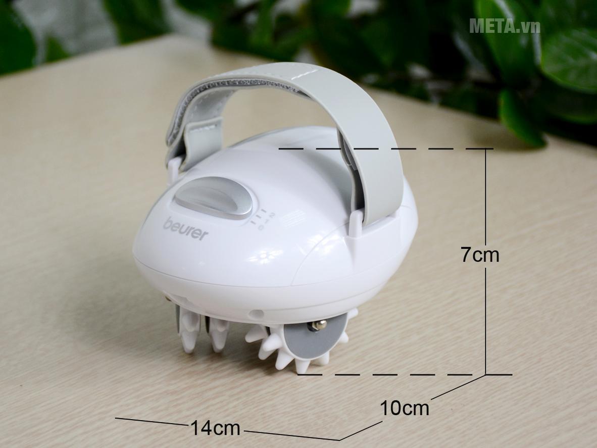 2 mức cường độ massage giúp cá nhân hóa trải nghiệm.