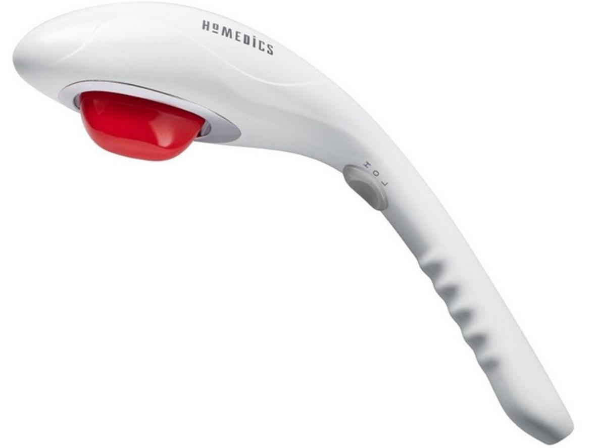 Tổng quan Máy massage cầm tay pin sạc kèm nhiệt Homedics HHP-405 (405HJ)