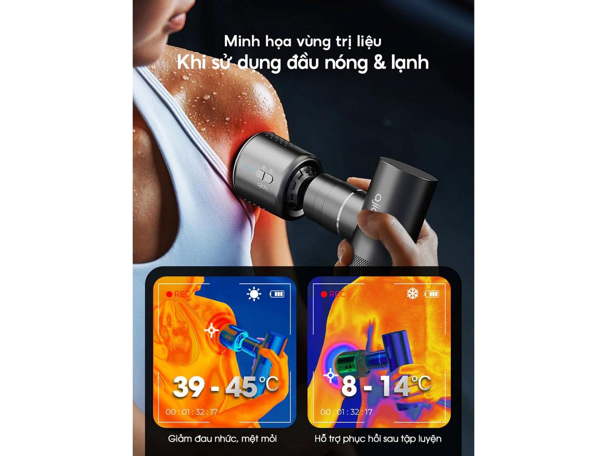 Tổng quan Máy massage mini cầm tay Ajido MINI Q6