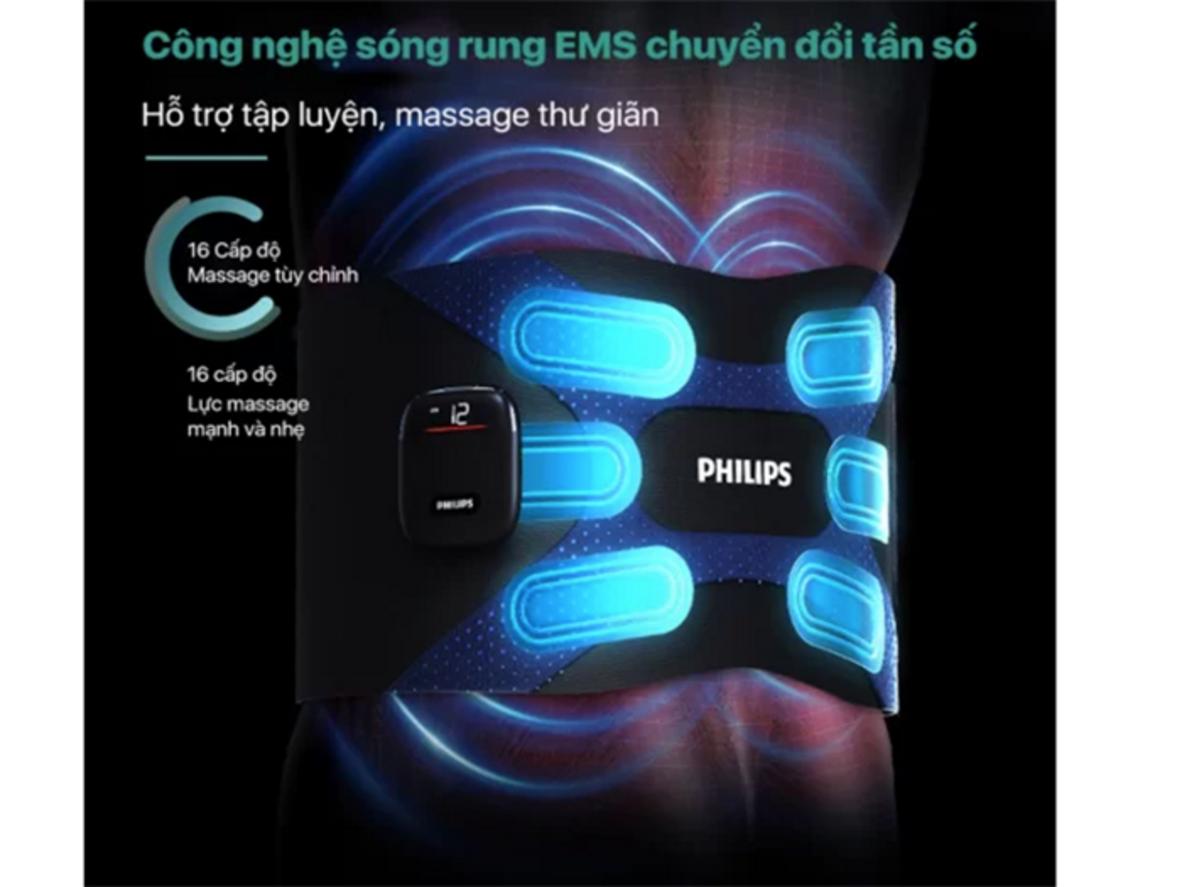 Máy massage vùng lưng Philips PPM4331