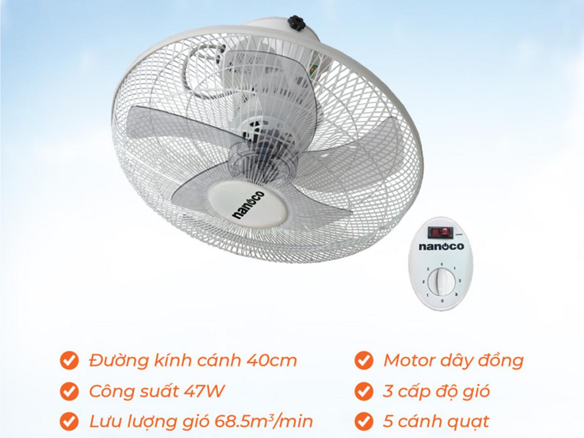 Motor dây đồng bền bỉ của Nanoco NOF1609