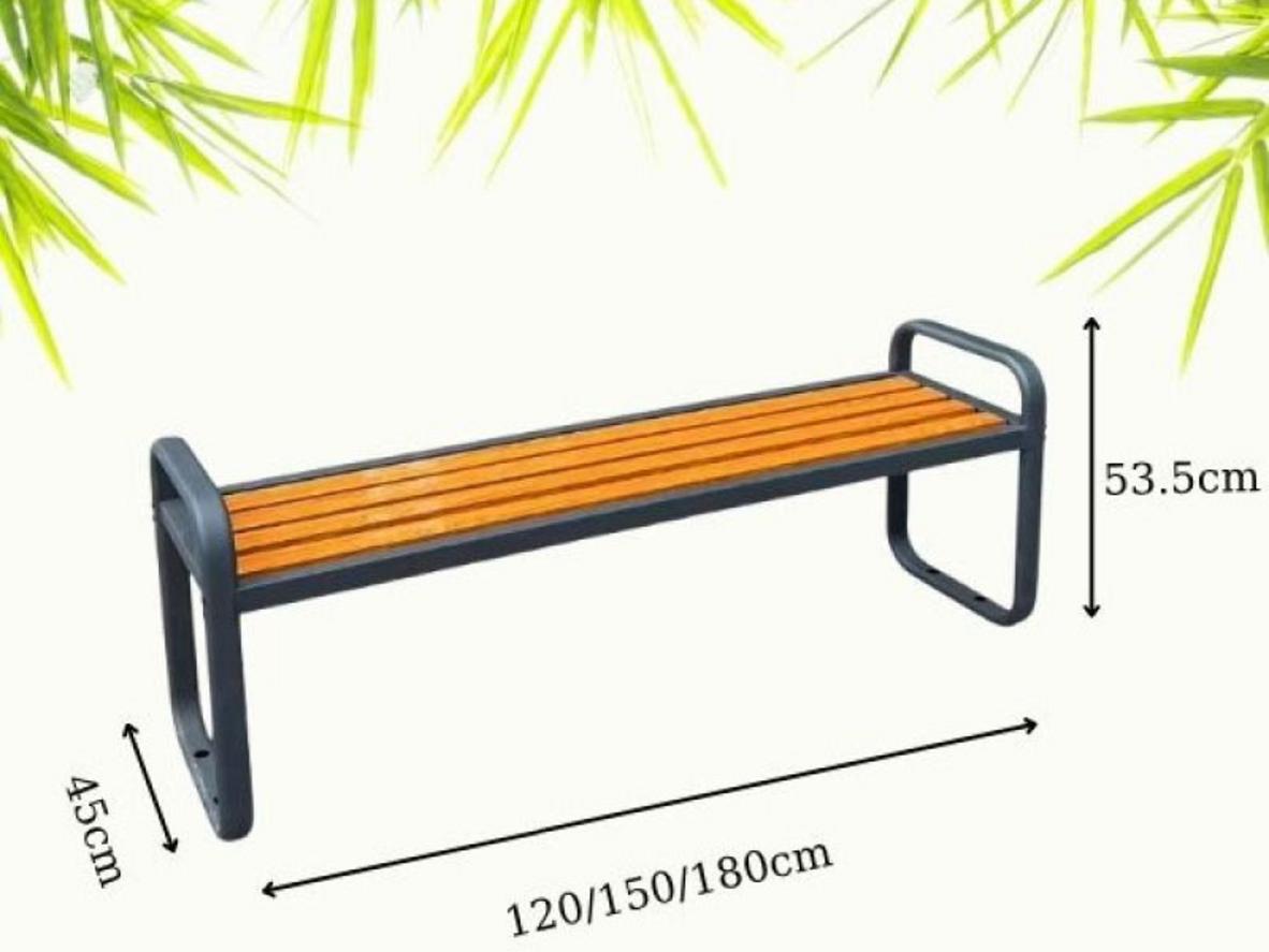 Nan sắt phun sơn giả vân gỗ tạo cảm giác đẹp như gỗ thật.