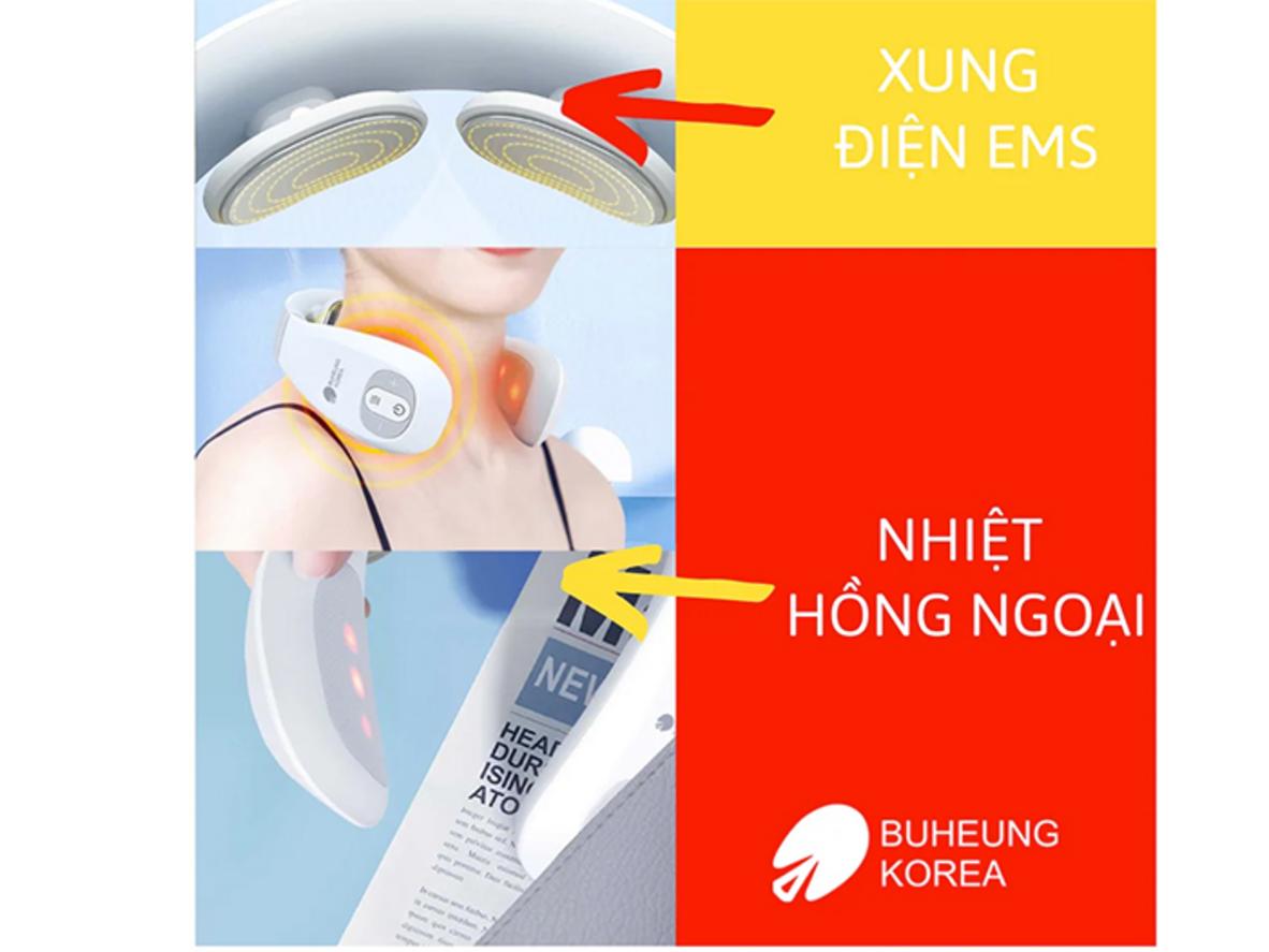 Nhiệt hồng ngoại 42°C hỗ trợ thư giãn