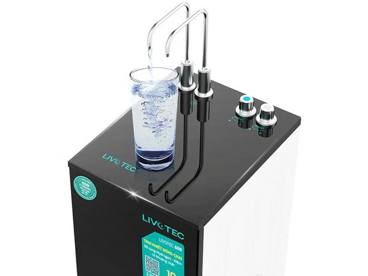 Nước Hydrogen và khoáng chất từ Livotec 609