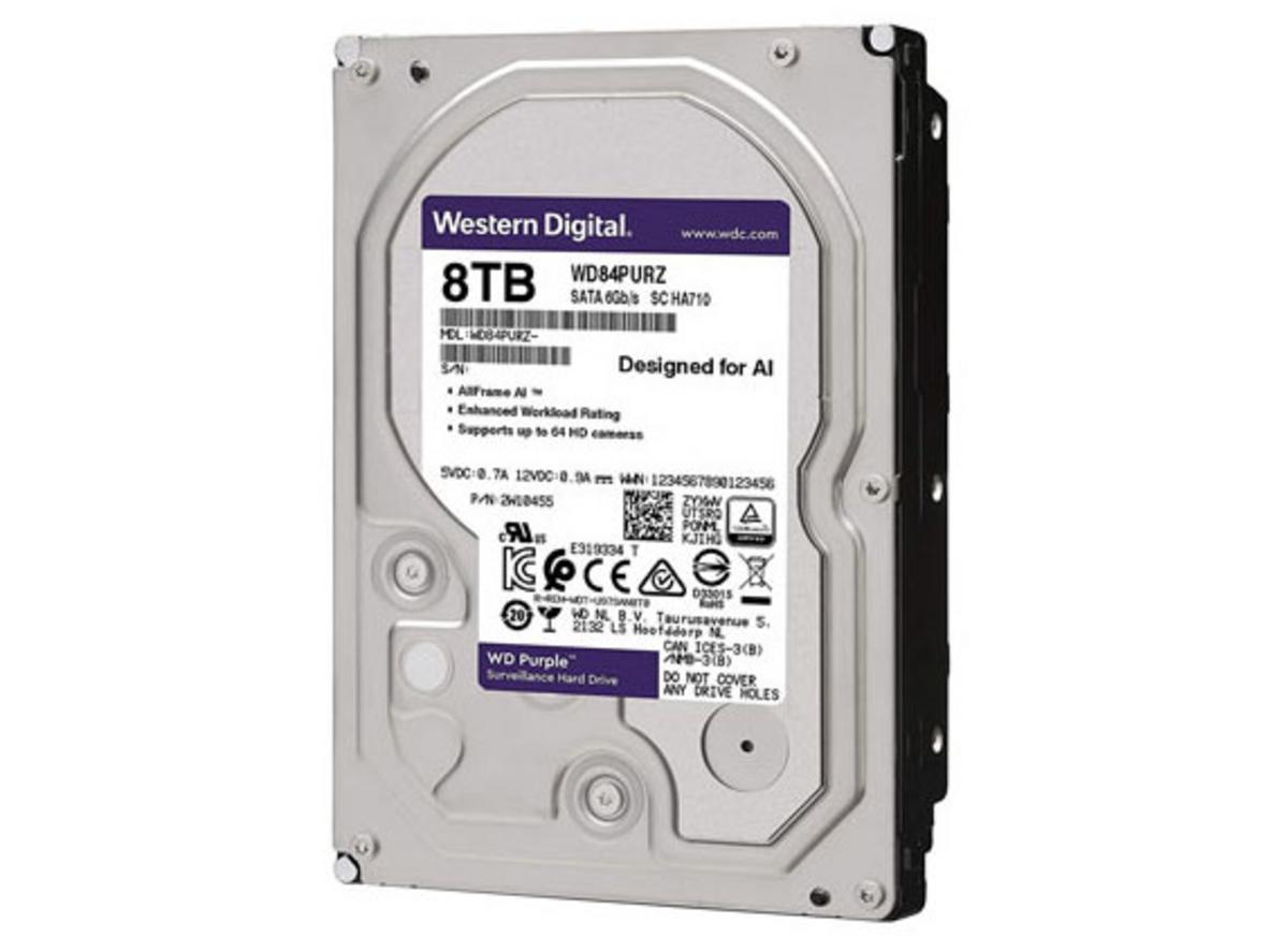 Tổng quan Ổ cứng WD Purple 8TB WD85PURZ
