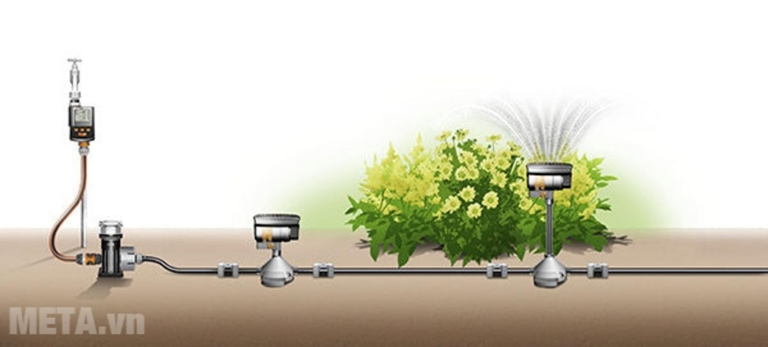 Ống 50m 13mm giúp hệ tưới linh hoạt và dễ mở rộng