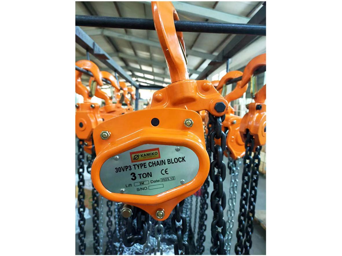 Tổng quan Pa lăng xích kéo tay 3 tấn 3m Kamiko 30VP3