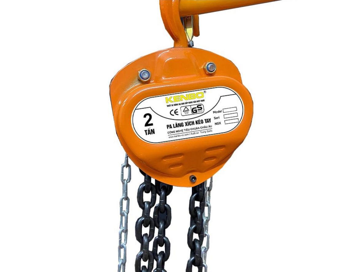 Tổng quan Pa lăng xích kéo tay Kenbo KB2T-3m