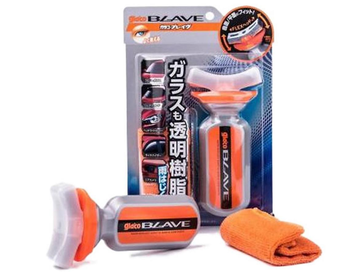Tổng quan Phủ nano kính ô tô, đèn xe, mũ bảo hiểm Glaco Blave - (G-100) Soft99