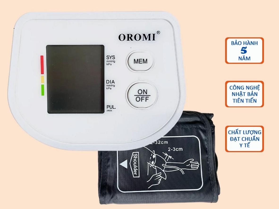 Nguồn điện linh hoạt cho máy đo huyết áp Oromi GT-712