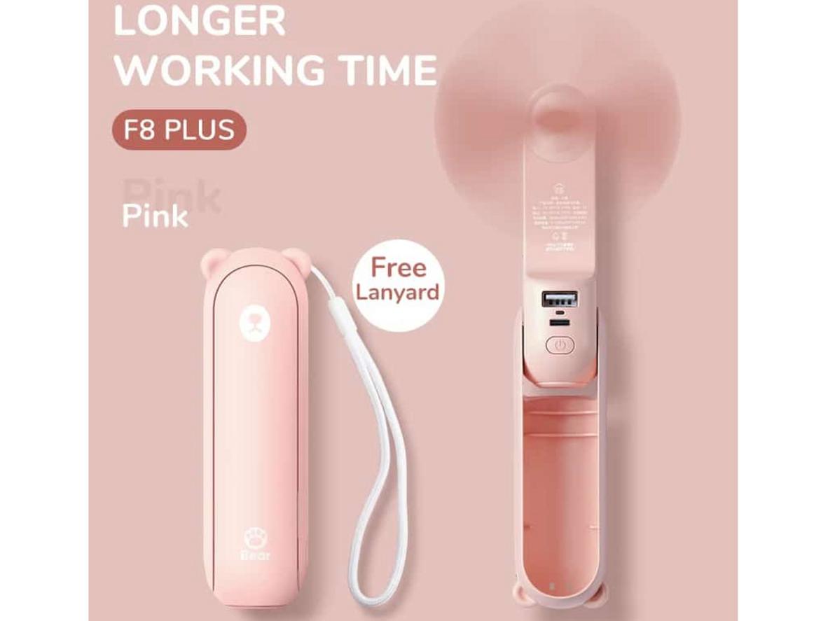 Tổng quan Quạt cầm tay Mini Jisulife F8X