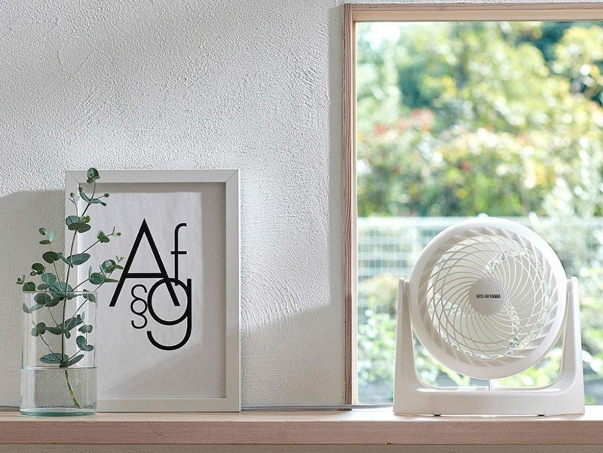 Tổng quan Quạt đối lưu không khí Iris Ohyama PCF-HE18 (White)