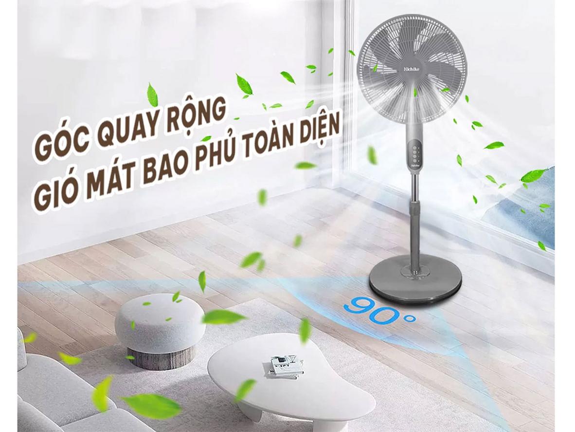 Tổng quan Quạt đứng Hichiko HC6016N