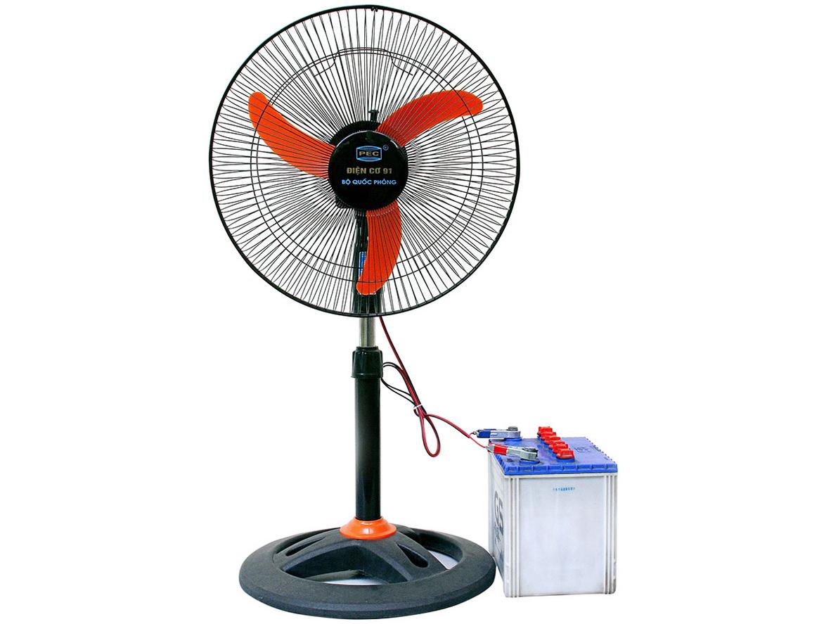 Tổng quan Quạt đứng kẹp ắc quy 12V Điện Cơ 91 QRTH/AQT (Chưa bao gồm ắc quy)
