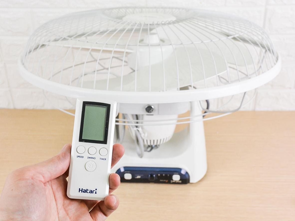 Quay 360 độ giúp gió phủ rộng và đều