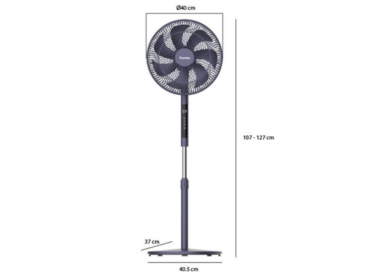 Remote và màn hình LED trên Rapido RWF-16AHD