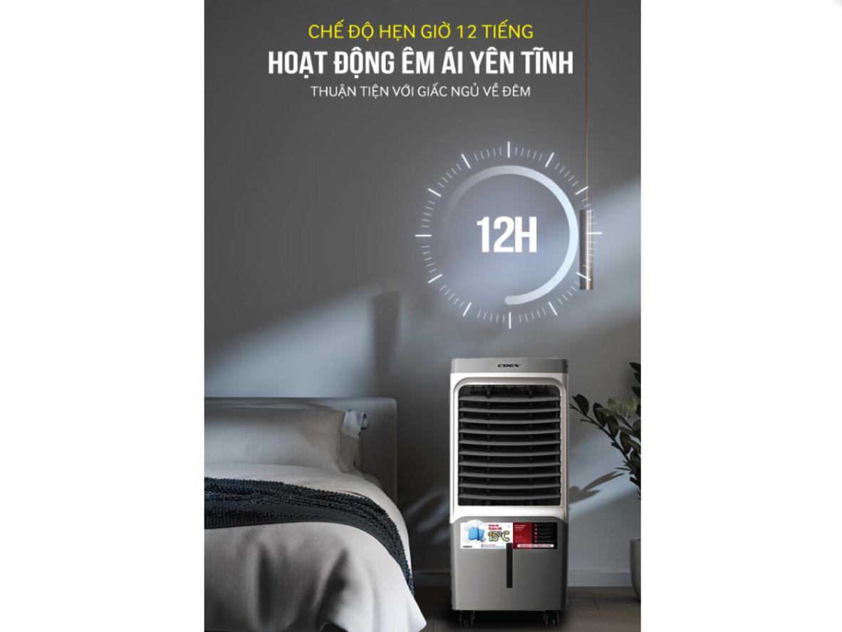 Điều khiển tiện lợi bằng remote và cảm ứng