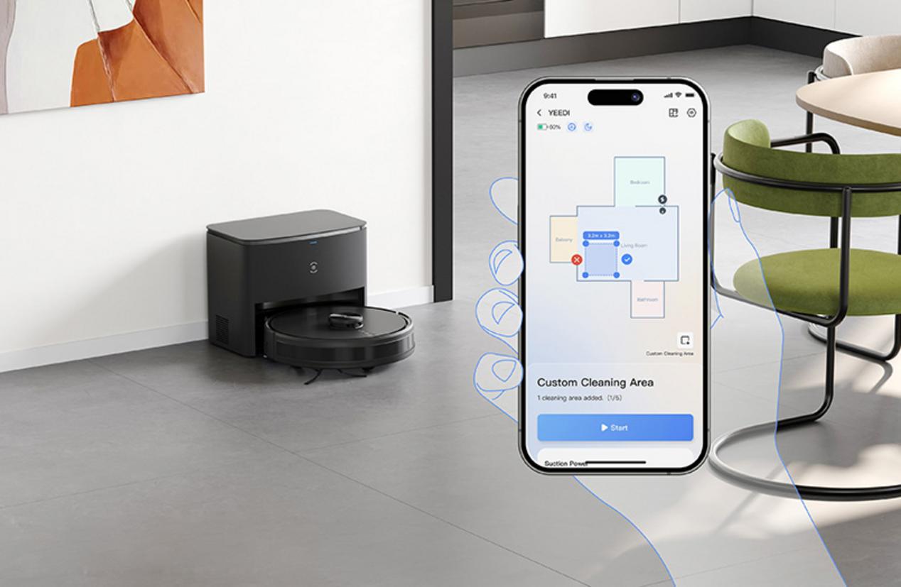 Tổng quan Robot hút bụi thông minh Ecovacs Y1 Pro Plus