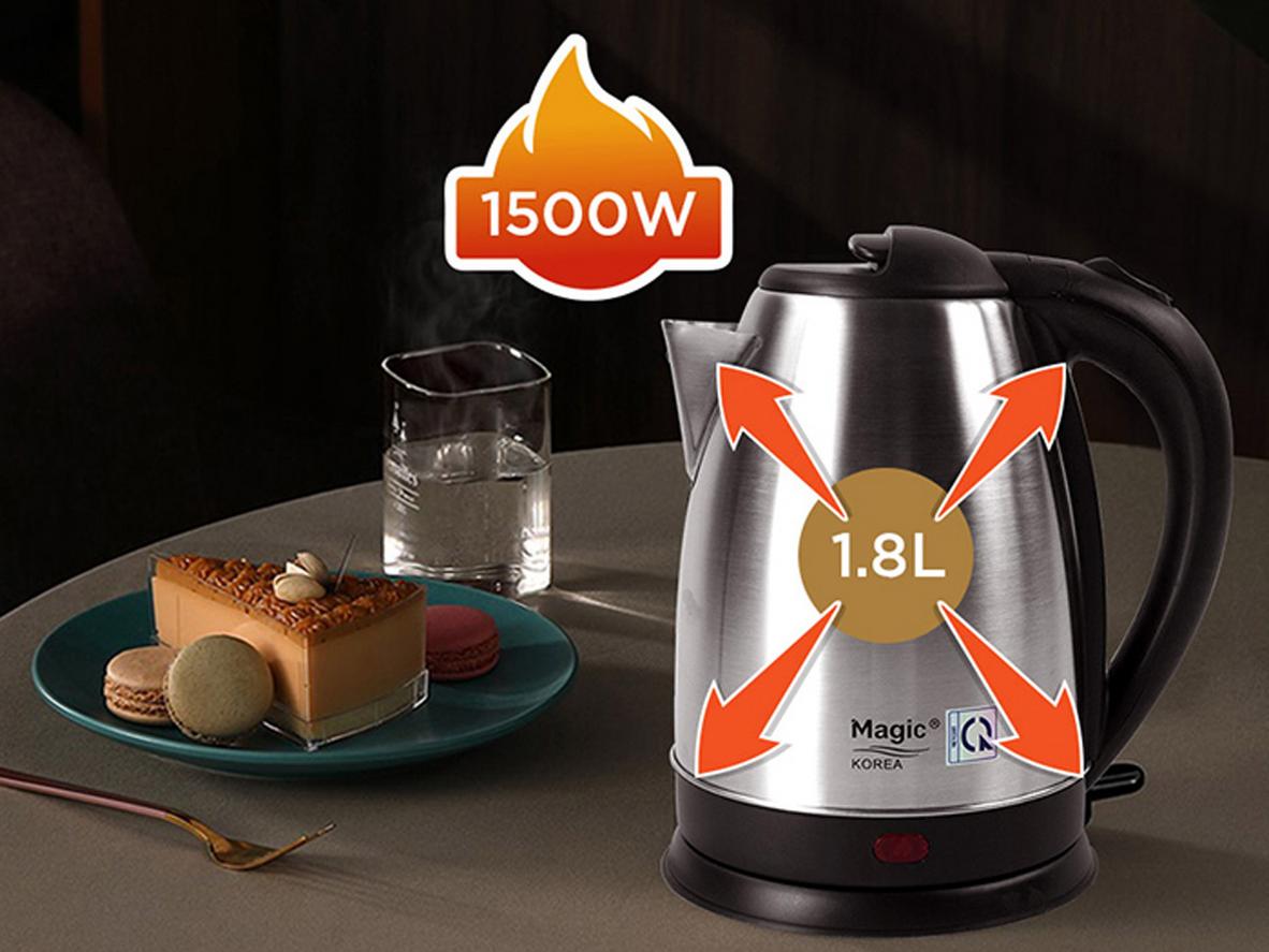 Ruột Inox 304 bền sạch, dễ vệ sinh.
