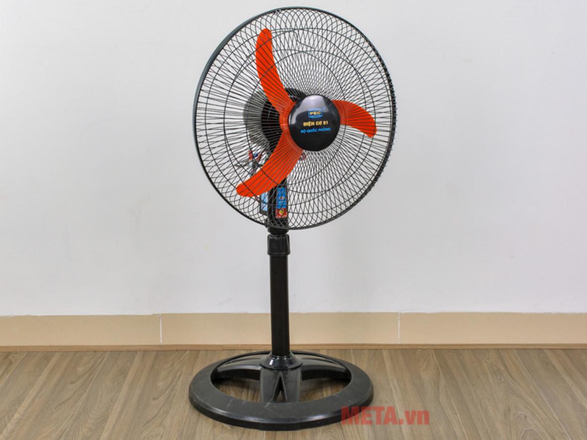 Sải cánh 40cm và 3 mức tốc độ gió