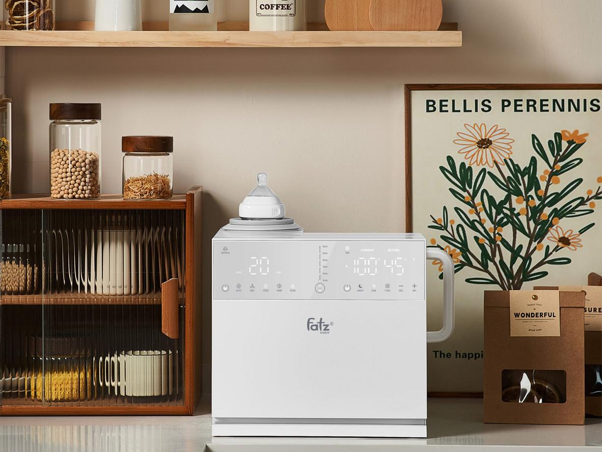 Sấy khô và bảo quản 72 giờ cho vật dụng của bé