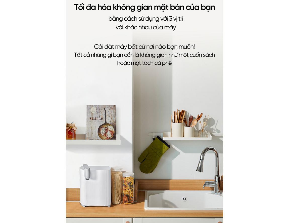 Thiết kế siêu mỏng 9cm tối ưu cho căn bếp nhỏ