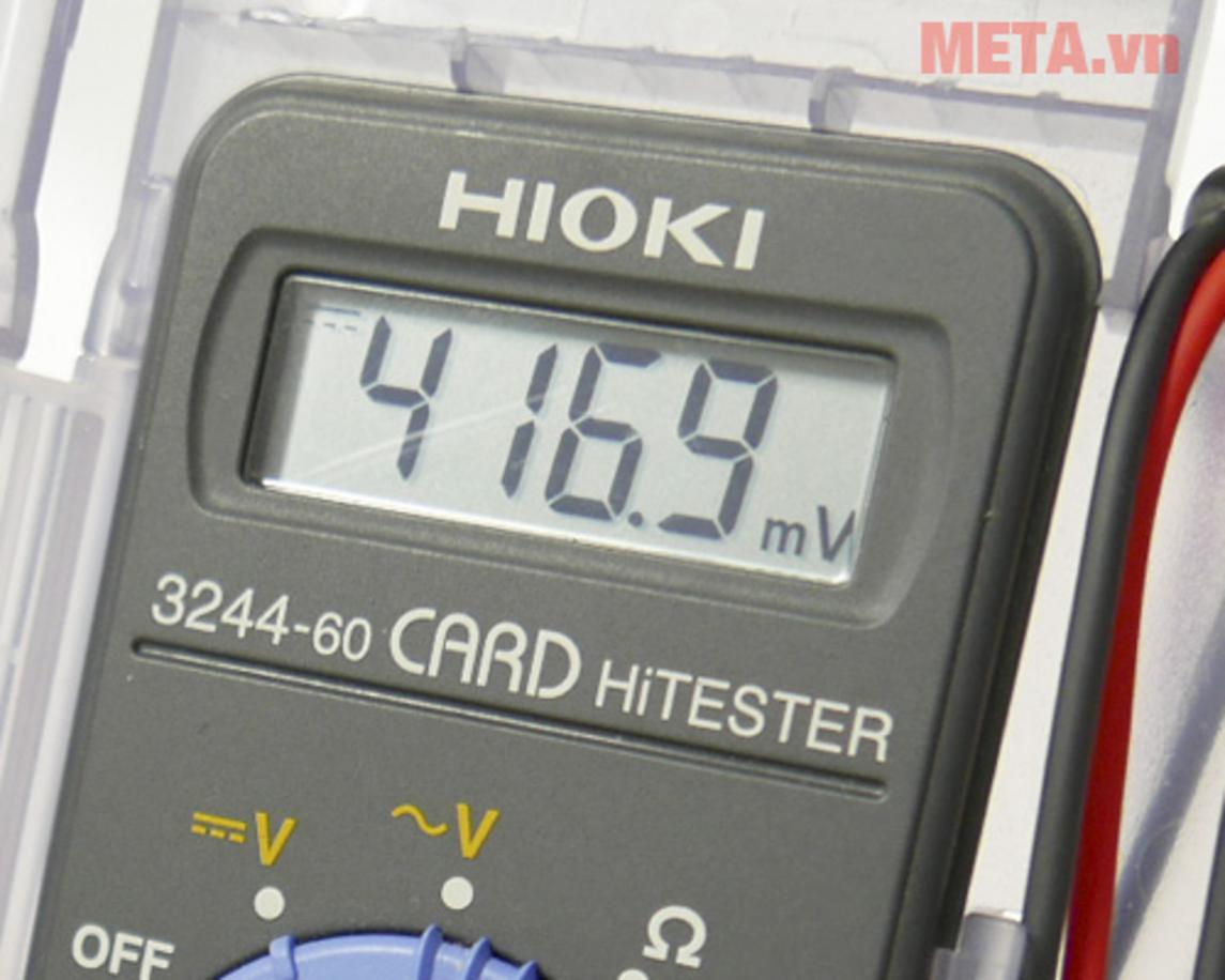 Thiết kế siêu mỏng, dễ bỏ túi của Hioki 3244-60