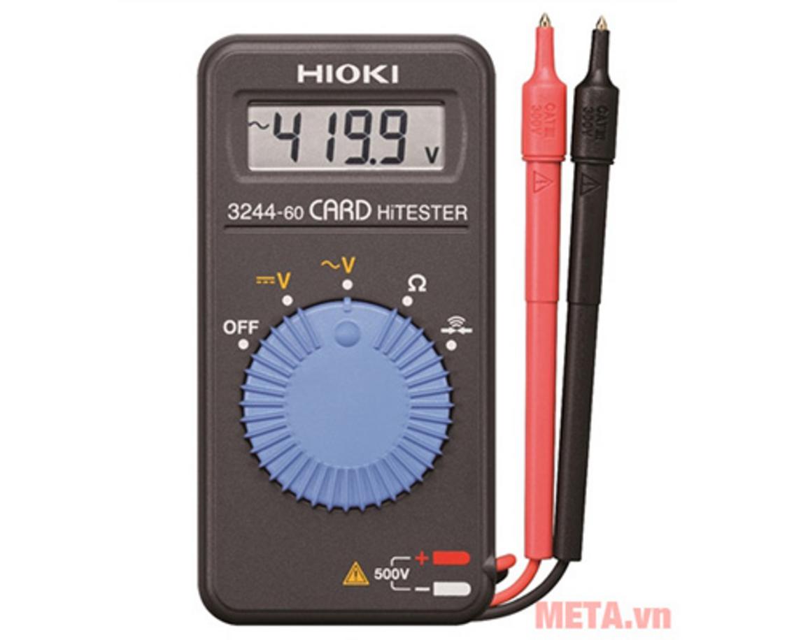 Thiết kế siêu mỏng, dễ bỏ túi của Hioki 3244-60