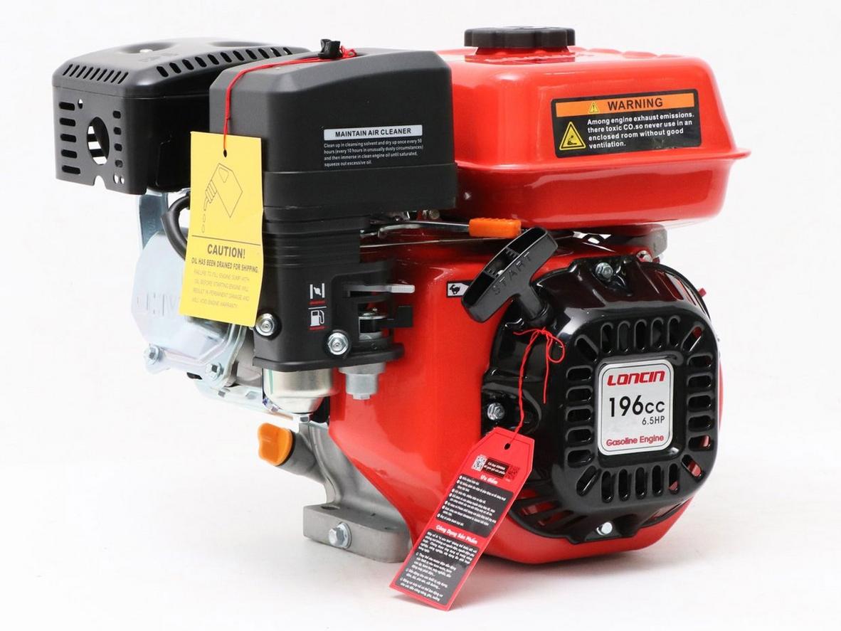 Sức mạnh 6.5HP giúp máy vận hành ổn định trong nhiều nhu cầu sử dụng.