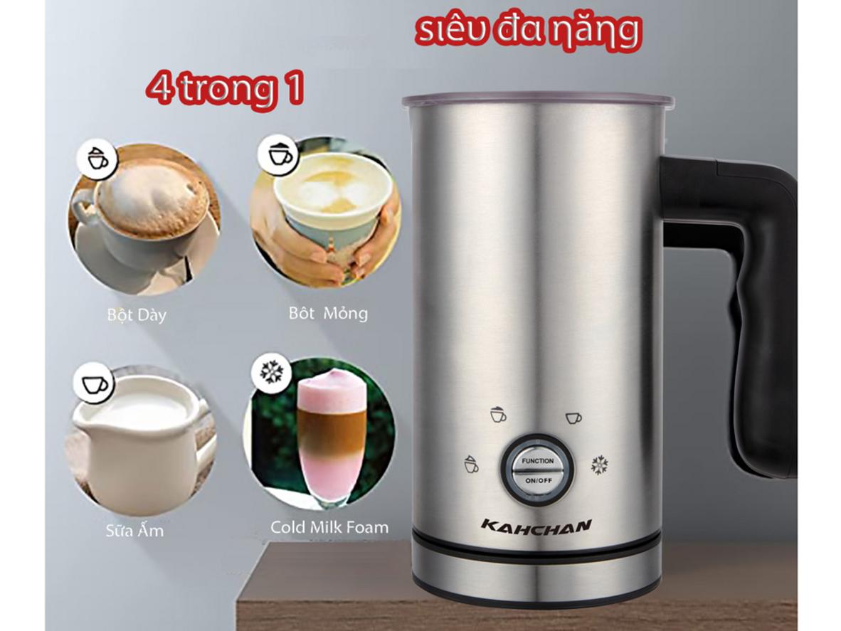 4 chế độ đánh bọt linh hoạt cho nhiều món đồ uống