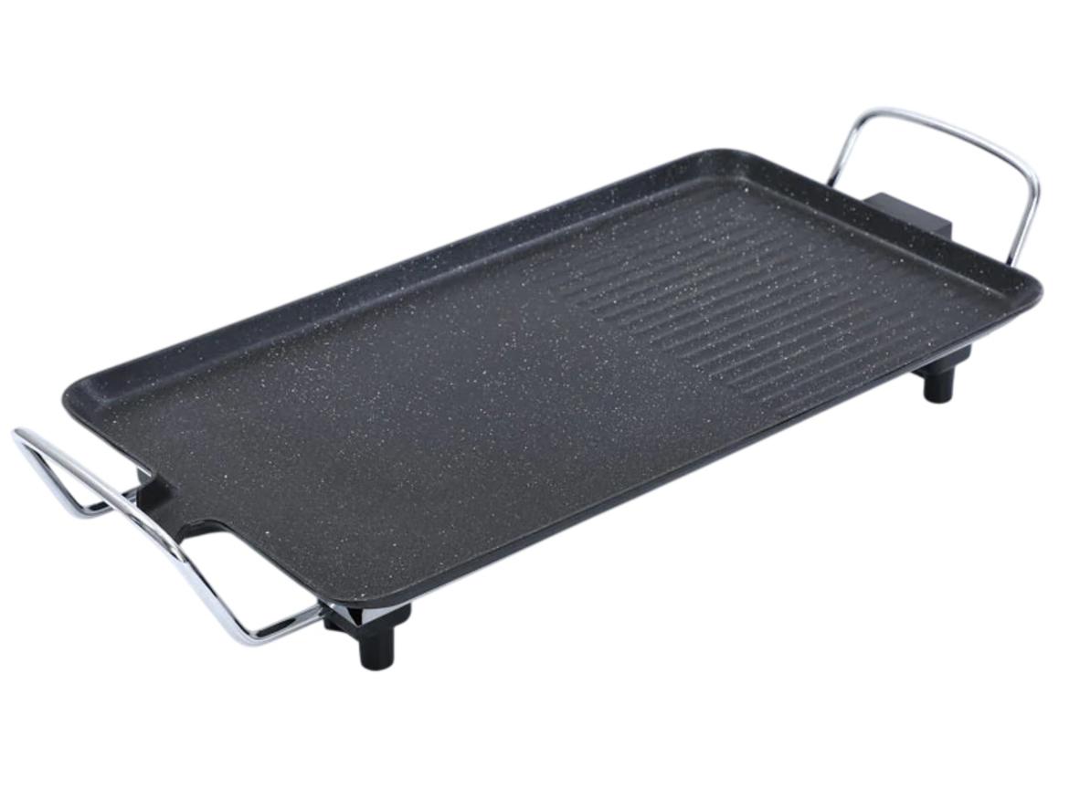 Tay cầm Inox 304 và tự ngắt quá nhiệt tăng an toàn khi dùng.
