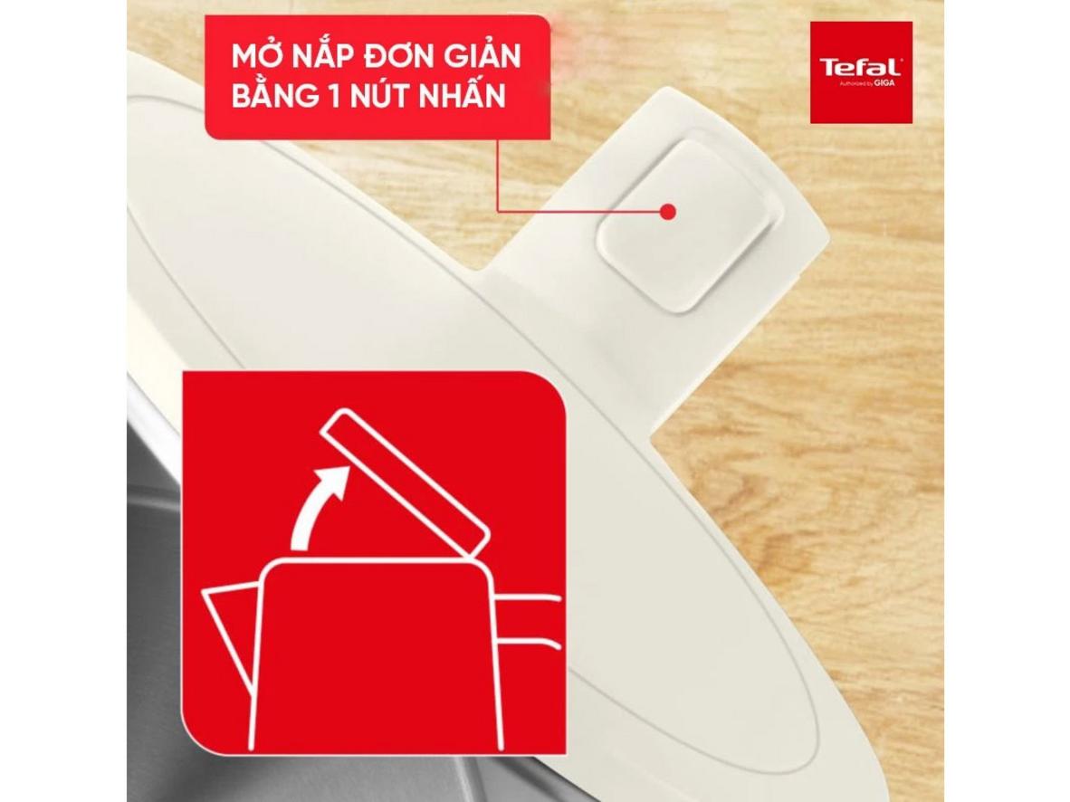 Thiết kế an toàn giúp giảm bỏng và tăng yên tâm khi sử dụng.