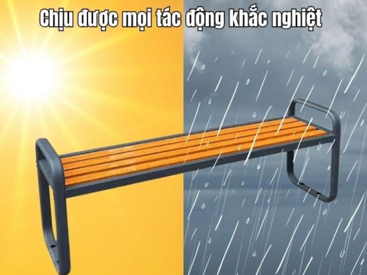 Thiết kế không tựa lưng giúp bố trí linh hoạt.