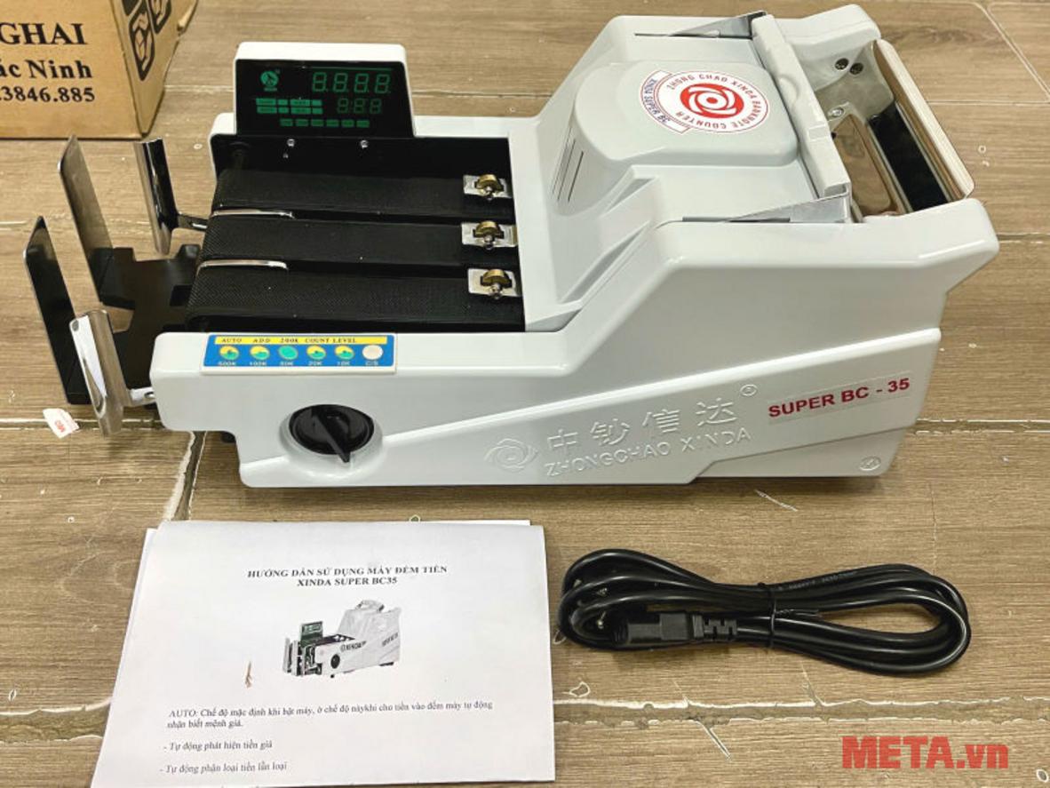 Tốc độ đếm 1.200 tờ/phút của Xinda Super BC-35