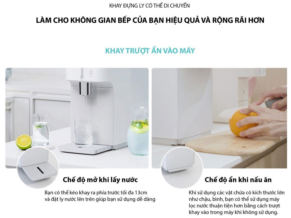 Lọc trực tiếp True Tankless với UV khử trùng 99,9%